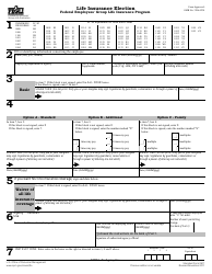 Form SF-2817 Life Insurance Election, Page 3
