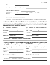 Instructions for an Enforcement/Violation of an Order of Custody/Visitation Petition - Nassau County, New York, Page 6
