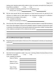 Instructions for an Enforcement/Violation of an Order of Custody/Visitation Petition - Nassau County, New York, Page 8