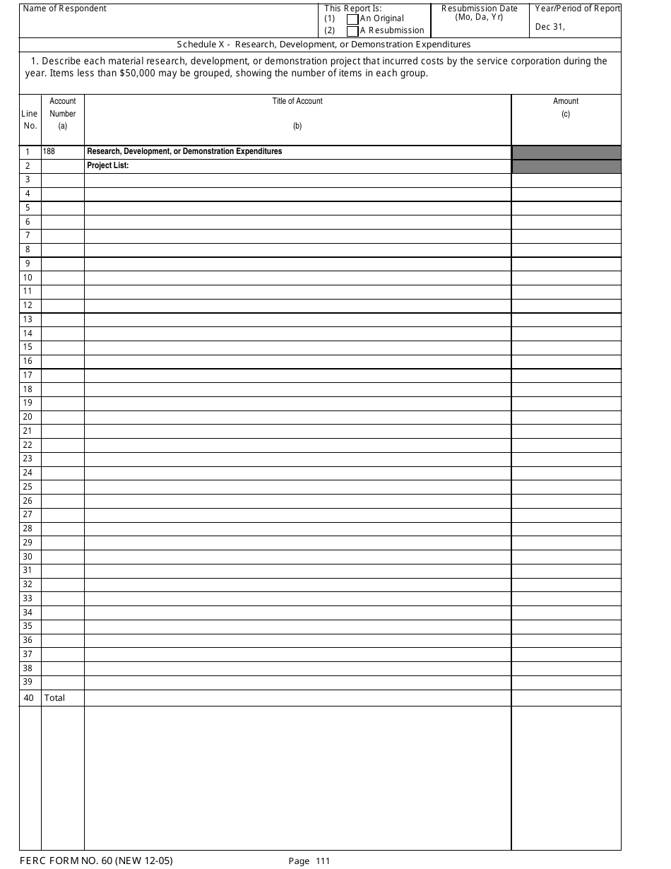 FERC Form 60 Annual Report for Service Companies, Page 16