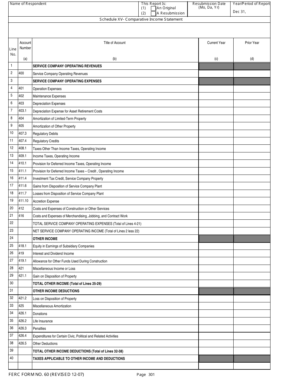 FERC Form 60 Annual Report for Service Companies, Page 21