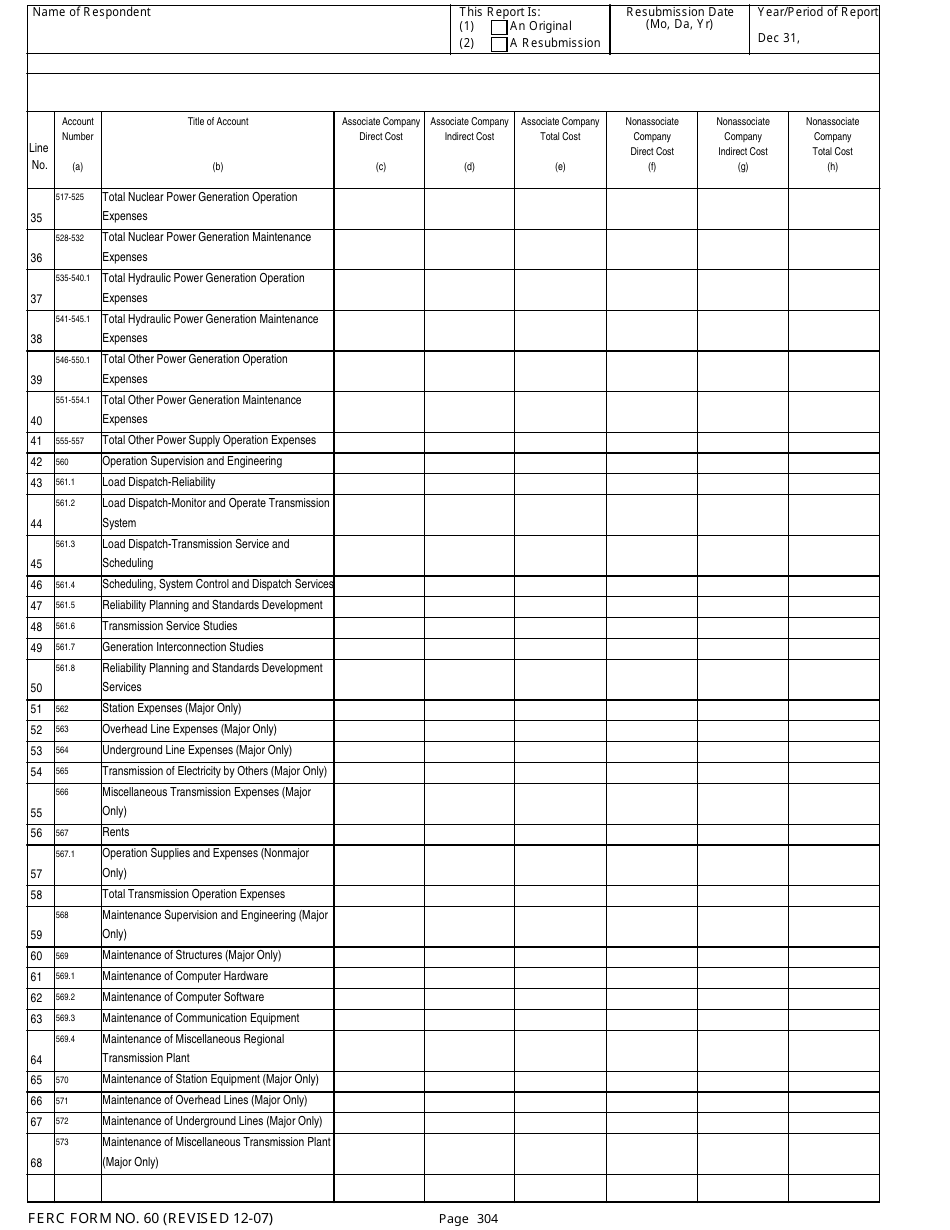 FERC Form 60 Annual Report for Service Companies, Page 24