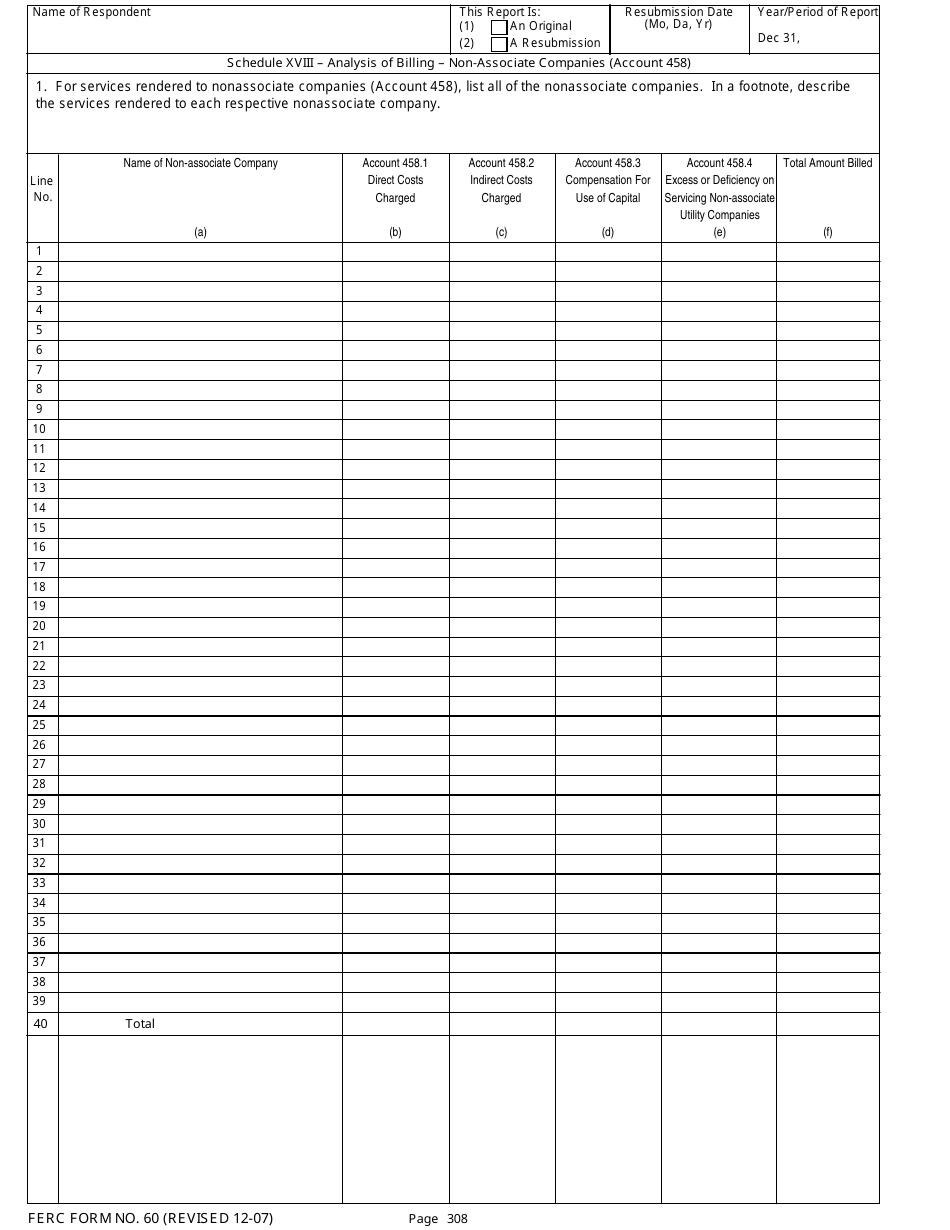 FERC Form 60 Annual Report for Service Companies, Page 32
