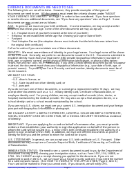 Form SS-5 Application for a Social Security Card, Page 3