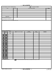 TRADOC Form 5-E Transmittal, Action and Control, Page 2