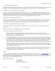 Instructions for FCC Form 486 Schools and Libraries Universal Service Receipt of Service Confirmation and Children&#039;s Internet Protection Act and Technology Plan Certification, Page 5