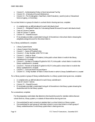 Instructions for FCC Form 471 Schools and Libraries Universal Service. Services Ordered and Certification Form, Page 10
