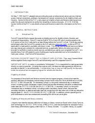 Instructions for FCC Form 471 Schools and Libraries Universal Service. Services Ordered and Certification Form, Page 3