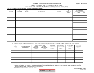 FCC Form 312 Application for Satellite Space and Earth Station Authorizations, Page 7
