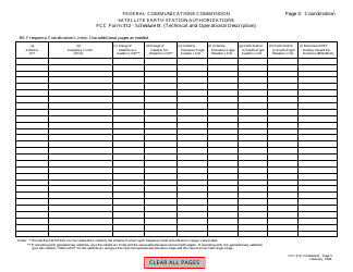 FCC Form 312 Application for Satellite Space and Earth Station Authorizations, Page 8