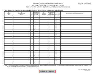 FCC Form 312 Application for Satellite Space and Earth Station Authorizations, Page 9