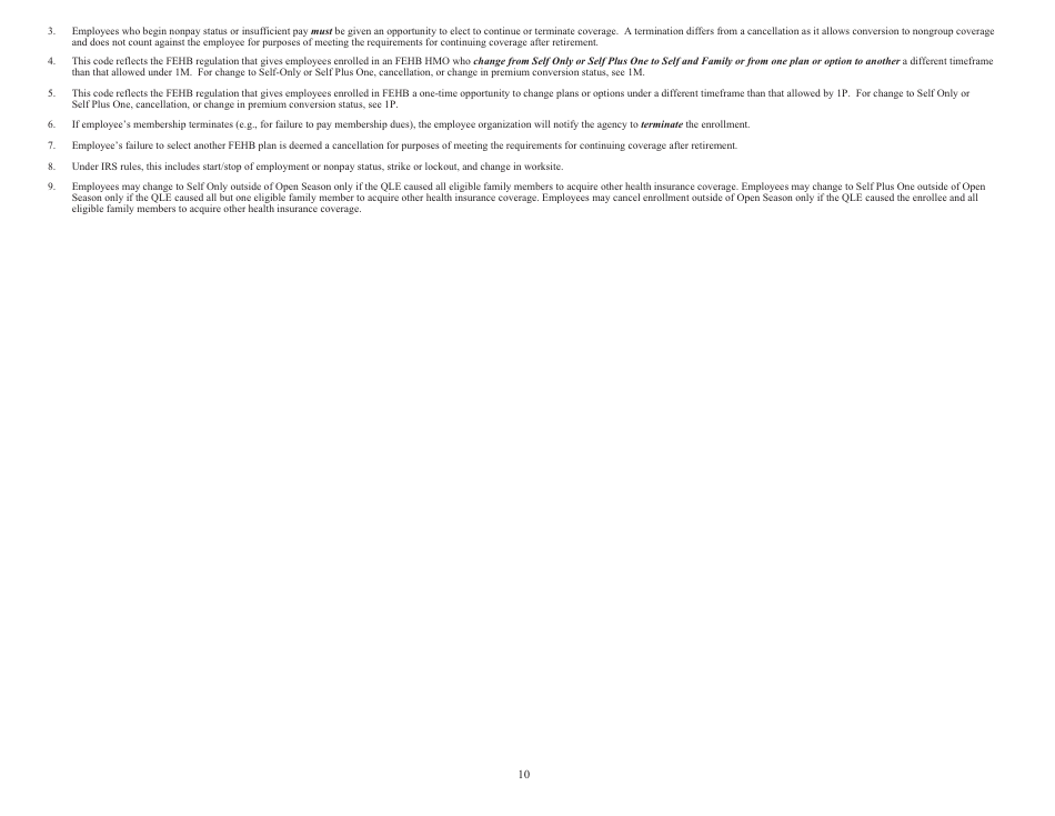 Form SF-2809 Employee Health Benefits Registration Form, Page 9