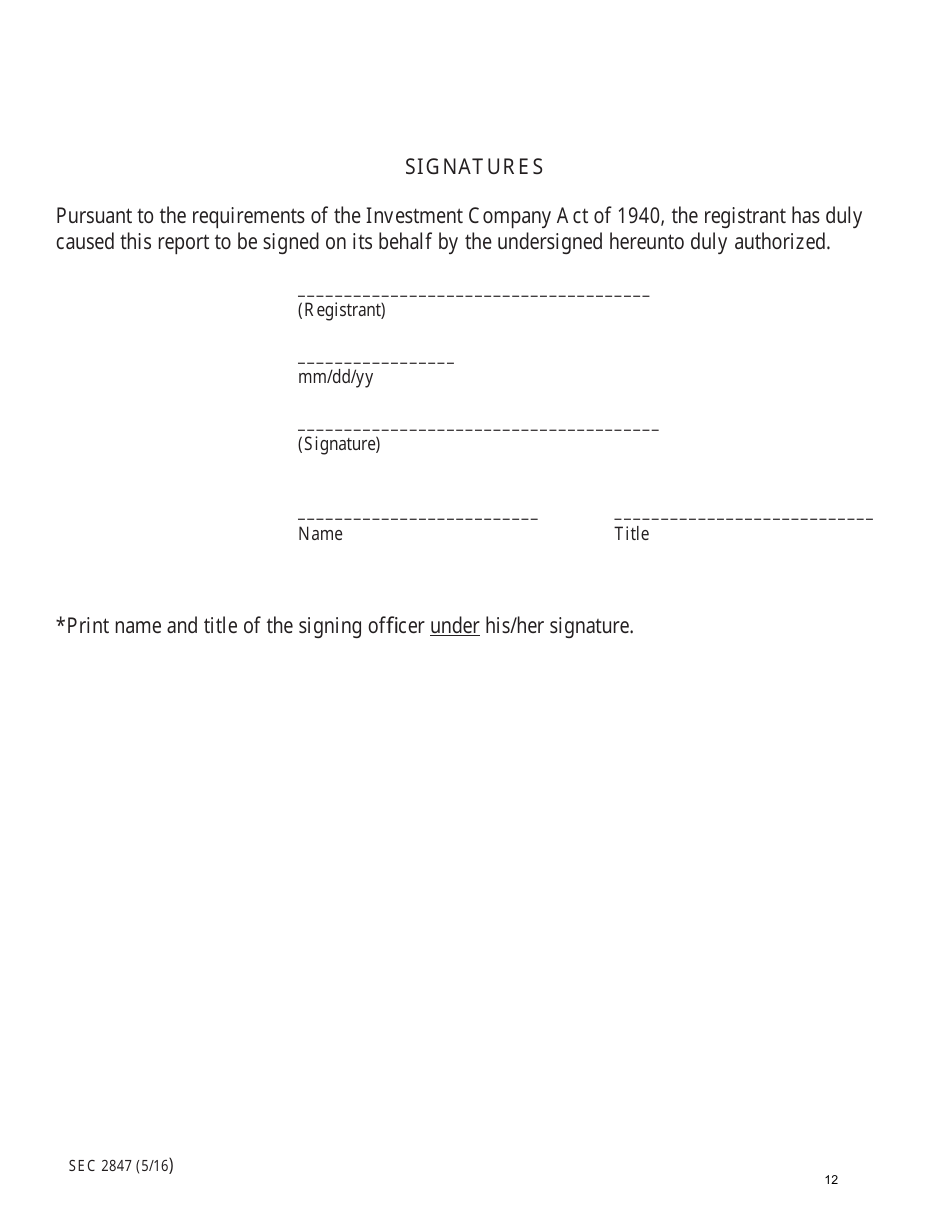 SEC Form 2847 (N-MFP) Monthly Schedule of Portfolio Holdings of Money Market Funds, Page 12