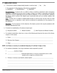 Form LIC602A Physician&#039;s Report for Residential Care Facilities for the Elderly (Rcfe) - California, Page 5