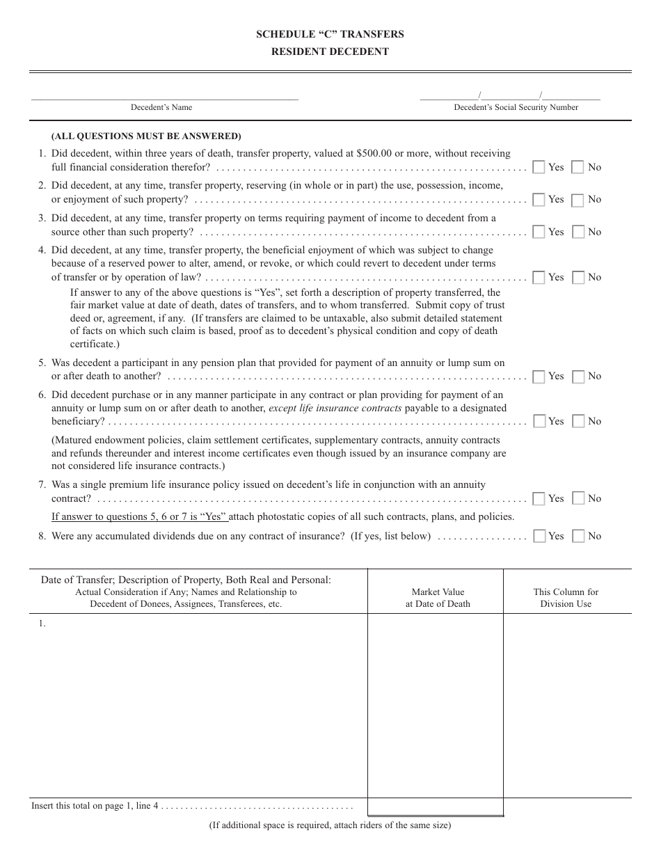 Form IT-R Inheritance Tax Resident Return - New Jersey, Page 22