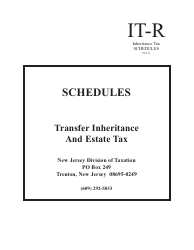 Form IT-R Inheritance Tax Resident Return - New Jersey, Page 5