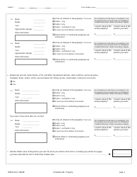 Official Form 106A/B Schedule A/B Property, Page 3
