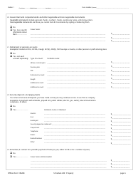 Official Form 106A/B Schedule A/B - Fill Out, Sign Online And Download ...