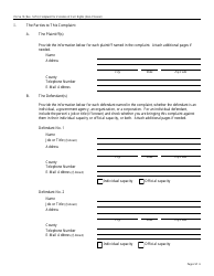 Form Pro Se15 Complaint for Violation of Civil Rights - Non-prisoner Complaint, Page 2