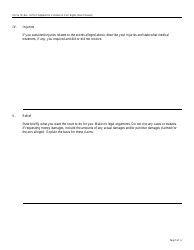 Form Pro Se15 Complaint for Violation of Civil Rights - Non-prisoner Complaint, Page 5