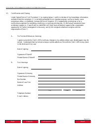 Form Pro Se15 Complaint for Violation of Civil Rights - Non-prisoner Complaint, Page 6