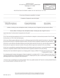SEC Form 1981 (F-1) Registration Statement Under the Securities Act of 1933