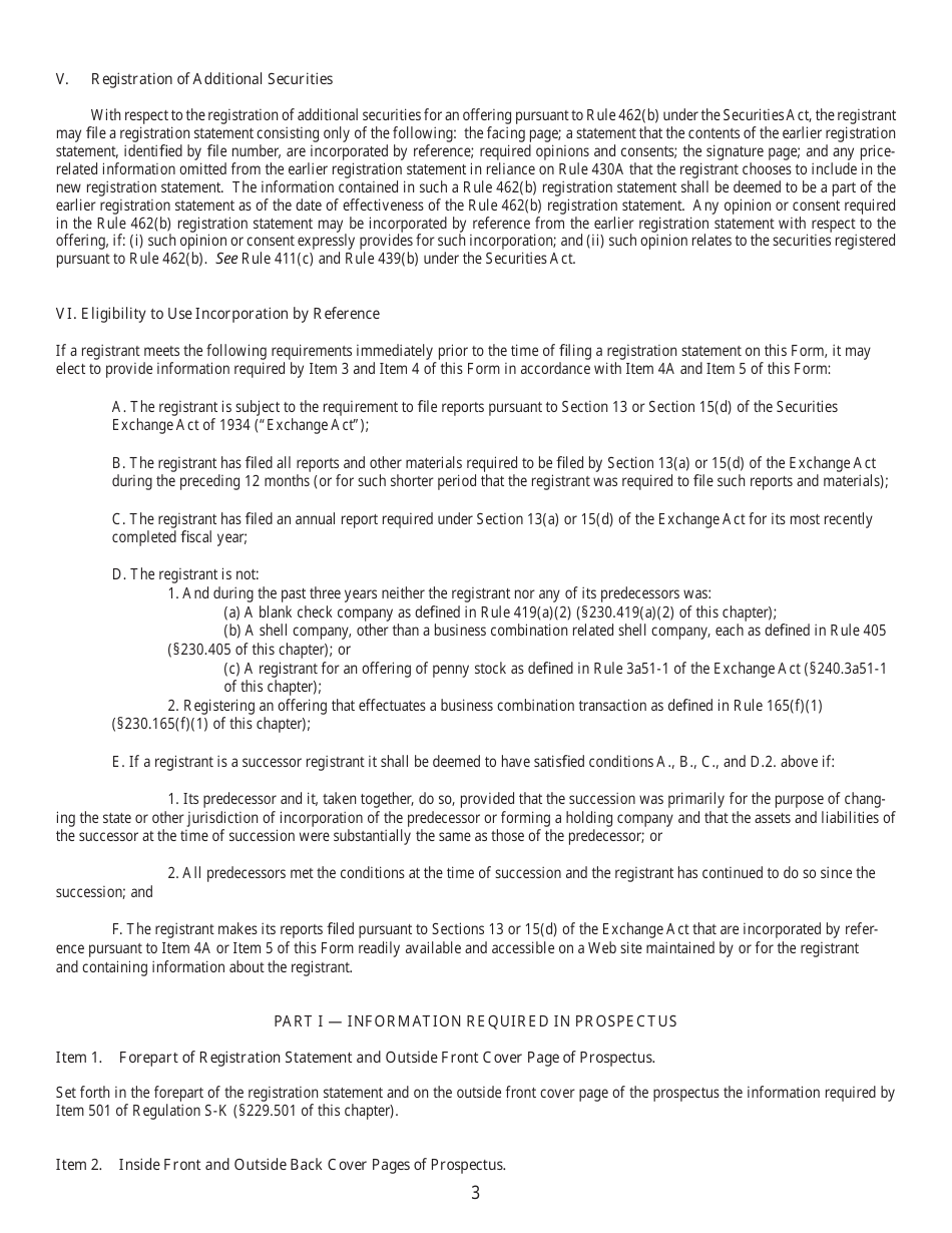 SEC Form 1981 (F-1) Registration Statement Under the Securities Act of 1933, Page 3