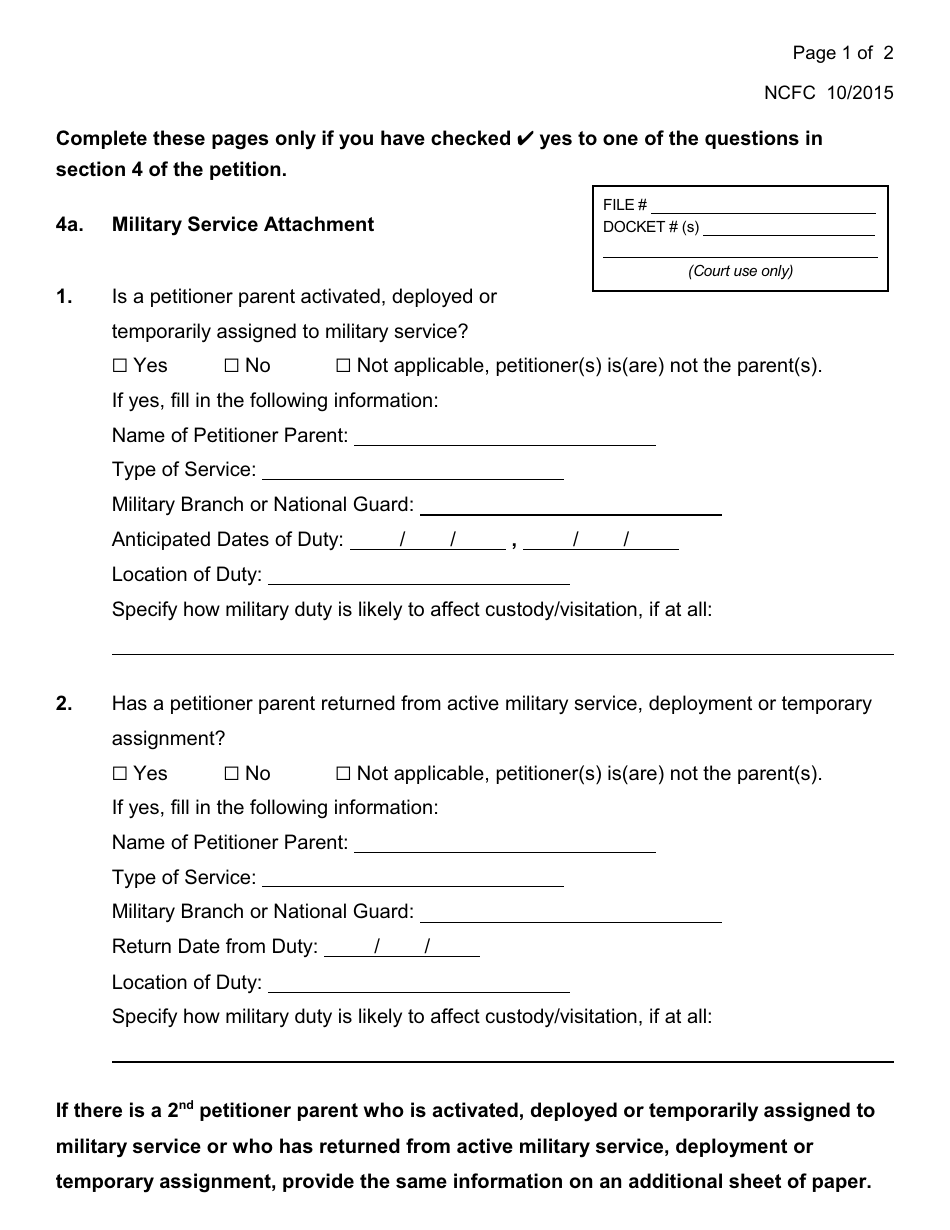 Form 40 Petition for Modification of an Order of Custody / Visitation - Nassau County, New York, Page 11