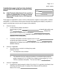 Form 40 Petition for Modification of an Order of Custody/Visitation - Nassau County, New York, Page 13