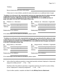 Form 40 Petition for Modification of an Order of Custody/Visitation - Nassau County, New York, Page 7