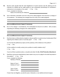 Form 40 Petition for Modification of an Order of Custody/Visitation - Nassau County, New York, Page 9