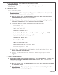Form HCS281 Application Instructions for a Home Care Organization License - California, Page 6