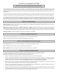 Form ST-108A Certificate of Sales Tax Paid or Exemption for Auctions - Indiana, Page 2