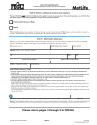 OPM Form FE-6 Claim for Death Benefits, Page 5