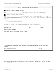 Form DHCS6236 Request for Access to Protected Health Information - California, Page 3