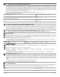 Form SAWS1 &quot;Initial Application for CalFresh, Cash Aid, and/or Medi-Cal/Health Care Programs&quot; - California, Page 8