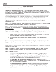 Form L-72 Request for Copies of Hawaii Tax Return - Hawaii, Page 2