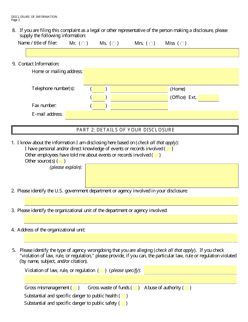 Form Osc-12 - Fill Out, Sign Online And Download Fillable Pdf 