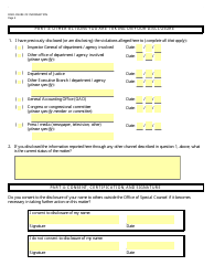 Form OSC-12 Disclosure of Information, Page 6