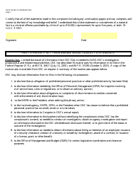 Form OSC-12 Disclosure of Information, Page 7