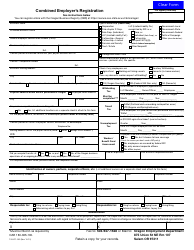 Form 150-211-055 Combined Employer&#039;s Registration - Oregon