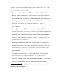 SEC Form 1528 (TA-1) Uniform Form for Registration as a Transfer Agent and for Amendment to Registration Pursuant to Section 17a of the Securities Exchange Act of 1934, Page 21