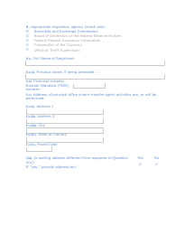 SEC Form 1528 (TA-1) Uniform Form for Registration as a Transfer Agent and for Amendment to Registration Pursuant to Section 17a of the Securities Exchange Act of 1934, Page 2