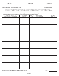 Form 103-O Information Return of Owned Personal Property - Indiana, Page 2
