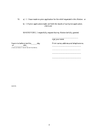 Affidavit in Support of Motion for Contempt - New York, Page 4