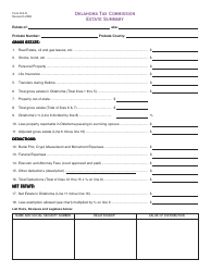 OTC Form 454-N Simplified Nontaxable Affidavit - Oklahoma, Page 2