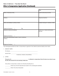 Form FTB4905BE Offer in Compromise for Business Entities Booklet - California, Page 4