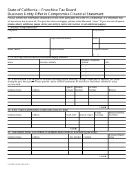 Form FTB4905BE Offer in Compromise for Business Entities Booklet - California, Page 7