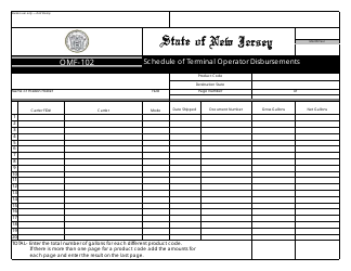 Form OMF-11 Terminal Operator Report - New Jersey, Page 3