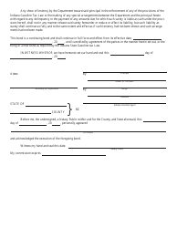 Form MF-102 (State Form 46845) Gasoline Distributor&#039;s License Bond - Indiana, Page 2